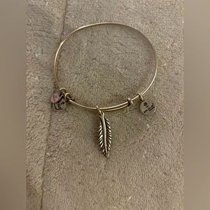 Alex and ani feather bangle
